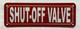 HPD SHUT-OFF VALVE SIGN