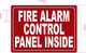NYC FIRE ALARM CONTROL PANEL INSIDE SIGN