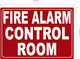 NYC FIRE ALARM CONTROL ROOM SIGN
