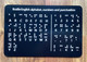 FD BRAILLE ALPHABET & WORDS BOARD WITH STURDY RAISED DOTS