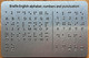 BRAILLE ALPHABET & WORDS BOARD WITH STURDY RAISED DOTS