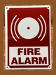 NYC FIRE ALARM SIGN