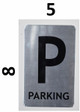 Sign Parking Floor Number
