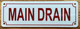 HPD MAIN DRAIN SIGN