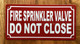 NYC FIRE SPRINKLER VALVE
