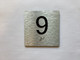 Elevator Floor Number / Elevator Jamb Plate 9 Compliance Sign