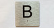 Elevator Floor Number / Elevator Jamb Plate B Ada Sign