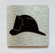 Elevator Floor Number / Elevator Jamb Plate helmet symbol Compliance Sign