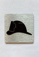 Elevator Floor Number / Elevator Jamb Plate helmet symbol Hpd Sign