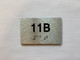 Apartment Number Sign Unit 11B Compliance Sign