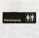 RESTROOM Restaurant Safety Sign