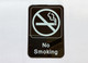 NO SMOKING Restaurant Compliance Sign