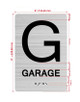 FLOOR G GARAGE Hpd Sign