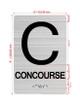 FLOOR C - CONCOURSE Hpd Sign