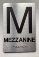 FLOOR M MEZZANINE Compliance Sign