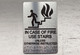 In Case of Fire Use Stairs Unless Otherwise Instructed Hpd Sign