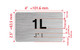 APT# 1L SILVER Hpd Sign