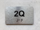 APT# 2Q SILVER Safety Sign