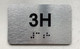 APT# 3H SILVER Compliance Sign