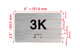 APT# 3K SILVER Compliance Sign