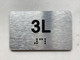 APT# 3L SILVER Compliance Sign