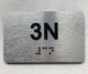 APT# 3N SILVER Compliance Sign