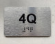 APT# 4Q SILVER Ada Sign