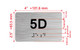 APT# 5D SILVER Hpd Sign
