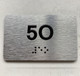 APT# 5O SILVER Compliance Sign
