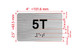 APT# 5T SILVER Hpd Sign