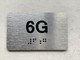 APT# 6G SILVER Safety Sign