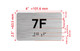 APT# 7F SILVER Hpd Sign