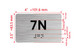 APT# 7N SILVER Hpd Sign
