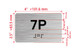 APT# 7P SILVER Hpd Sign