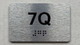 APT# 7Q SILVER Compliance Sign