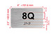 APT# 8Q SILVER Hpd Sign