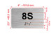 APT# 8S SILVER Hpd Sign