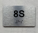 APT# 8S SILVER Compliance Sign