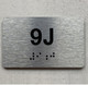 APT# 9J SILVER Compliance Sign