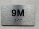 APT# 9M SILVER Compliance Sign