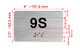 APT# 9S SILVER Hpd Sign