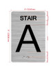 STAIR A Hpd Sign