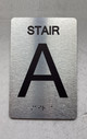STAIR A Ada Sign