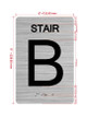 STAIR B Sign