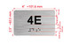 APT# 4E Hpd Sign