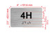 APT# 4H Hpd Sign