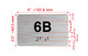 APT# 6B Safety Sign