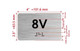 Apartment Number 8V Hpd Sign