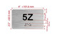 Apartment Number 5Z Hpd Sign