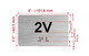Apartment Number 2V Hpd Sign